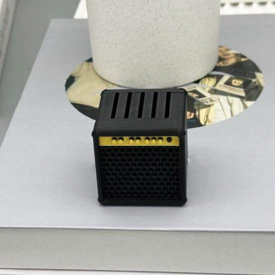 Коробка для хранения медиаторов Дизайн ретро-усилителя Держатель для медиаторов Органайзер для медиаторов