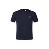 Fitness Crew Neck Pullover Short Sleeve T-Shirt Men Tops Legendary-Blue A11M421101B-NV