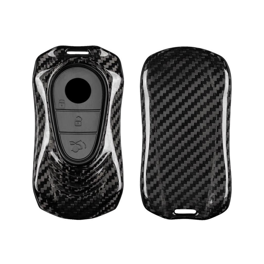Ключница из настоящего углеродного волокна T-Carbon для S480, S580, EQS680, C260L, GLC.