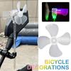 Wind Powered Mini Windmill LED Light Warning Effect E-bike Decorative Accessories  Handlebar