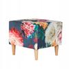 Pouf Footrest Seat Ari Print Family Furniture
