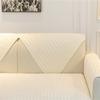 Luxury Plush Quilted Sofa Cushion Modern Simple Non-slip Sofa Cushion Towel Cover