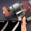 Mini Belt Sander Bench Grinder Sanding Machine Compact Electric Knife Sharpener for