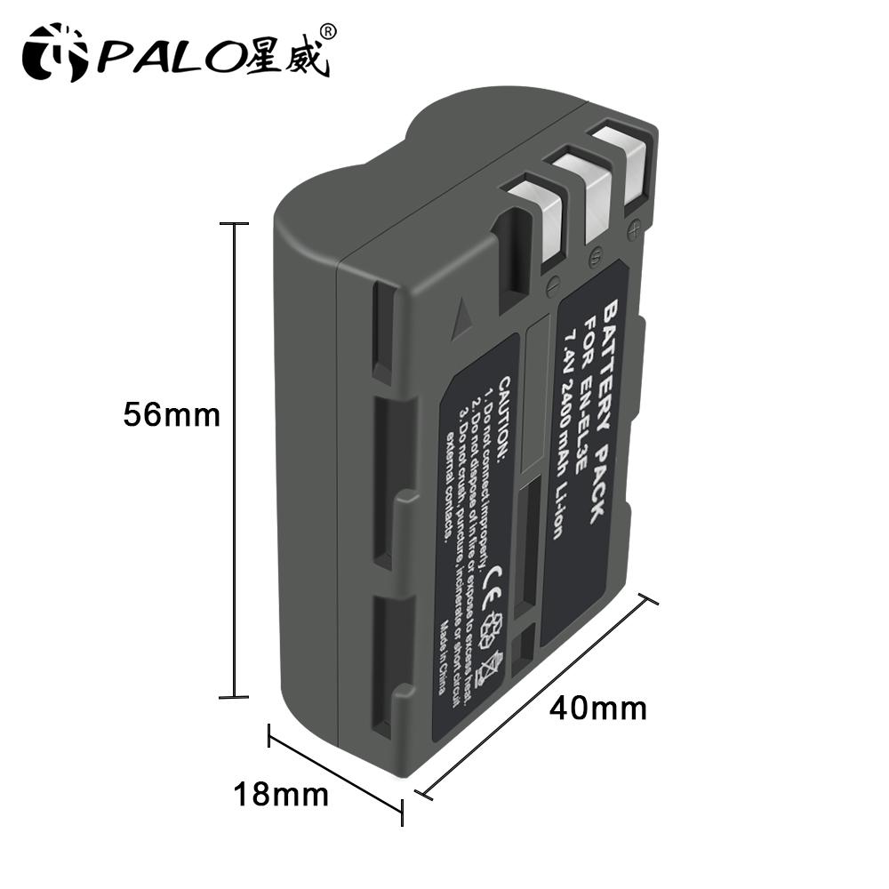 PALO EN-EL3E EN EL3E ENEL3E Camera Battery for Nikon D80 D90 D300 D700 D70 D50 D100 D70 D90 SLR