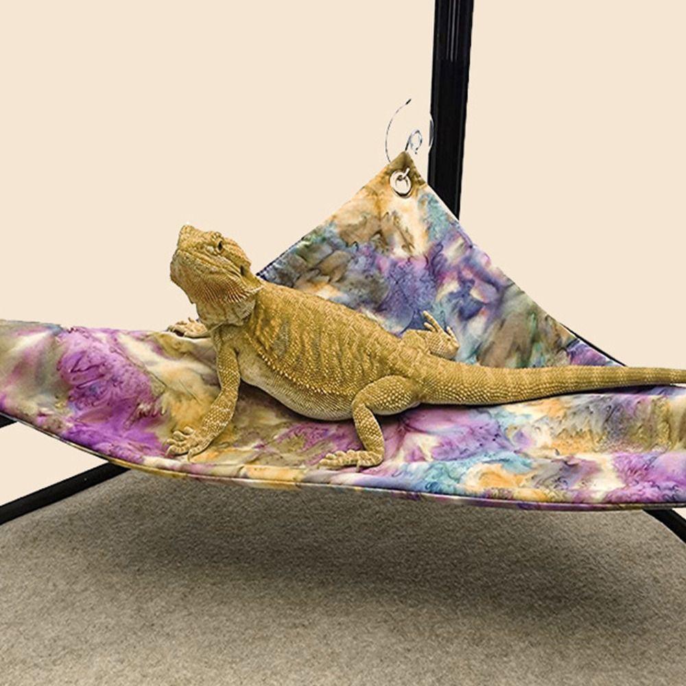 Comfortable Geckos Bed Mats Waterproof Reptile Mat Hammock Swing Toys  For Reptile Snake Climb