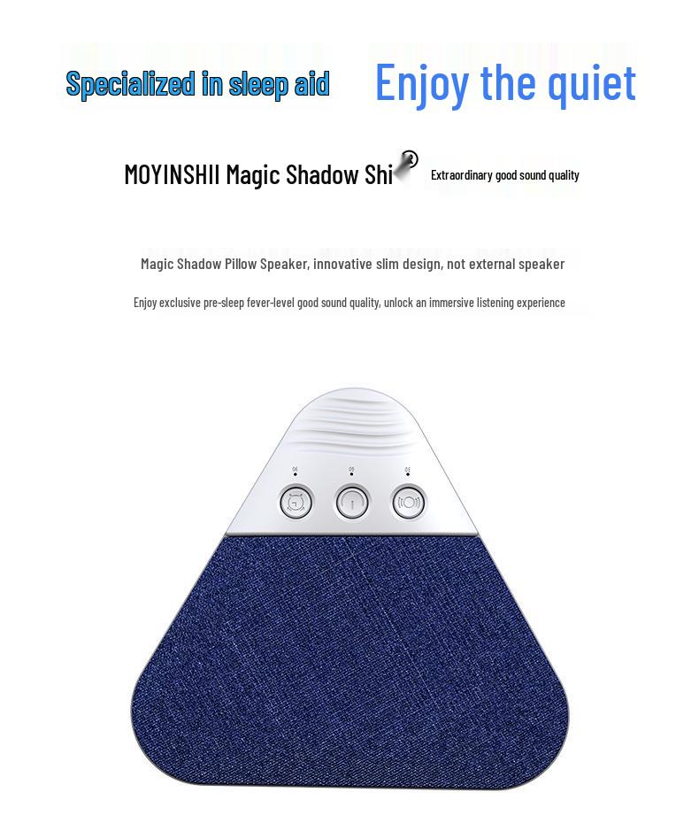 2026 Under-Pillow Bluetooth Sleep Speaker with White Noise and High-Quality Sound