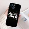 QE30 Game Over Phone Case for OPPO A40 A60 A80 A15 A16 A16K A12 A17 A17K A54 A54S A53 A53S A55 A56 A57 A98 F23