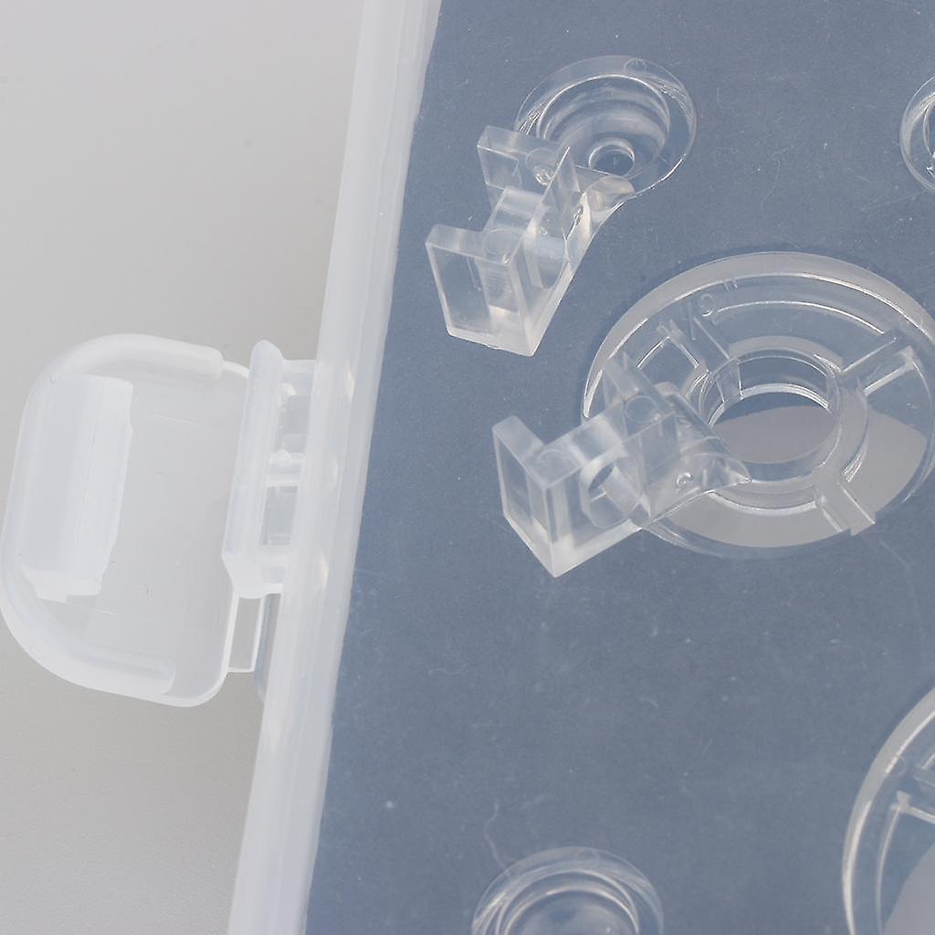 7pcs Clarity Free Motion Echo Quilting Foot Set for Domestic Sewing Machine