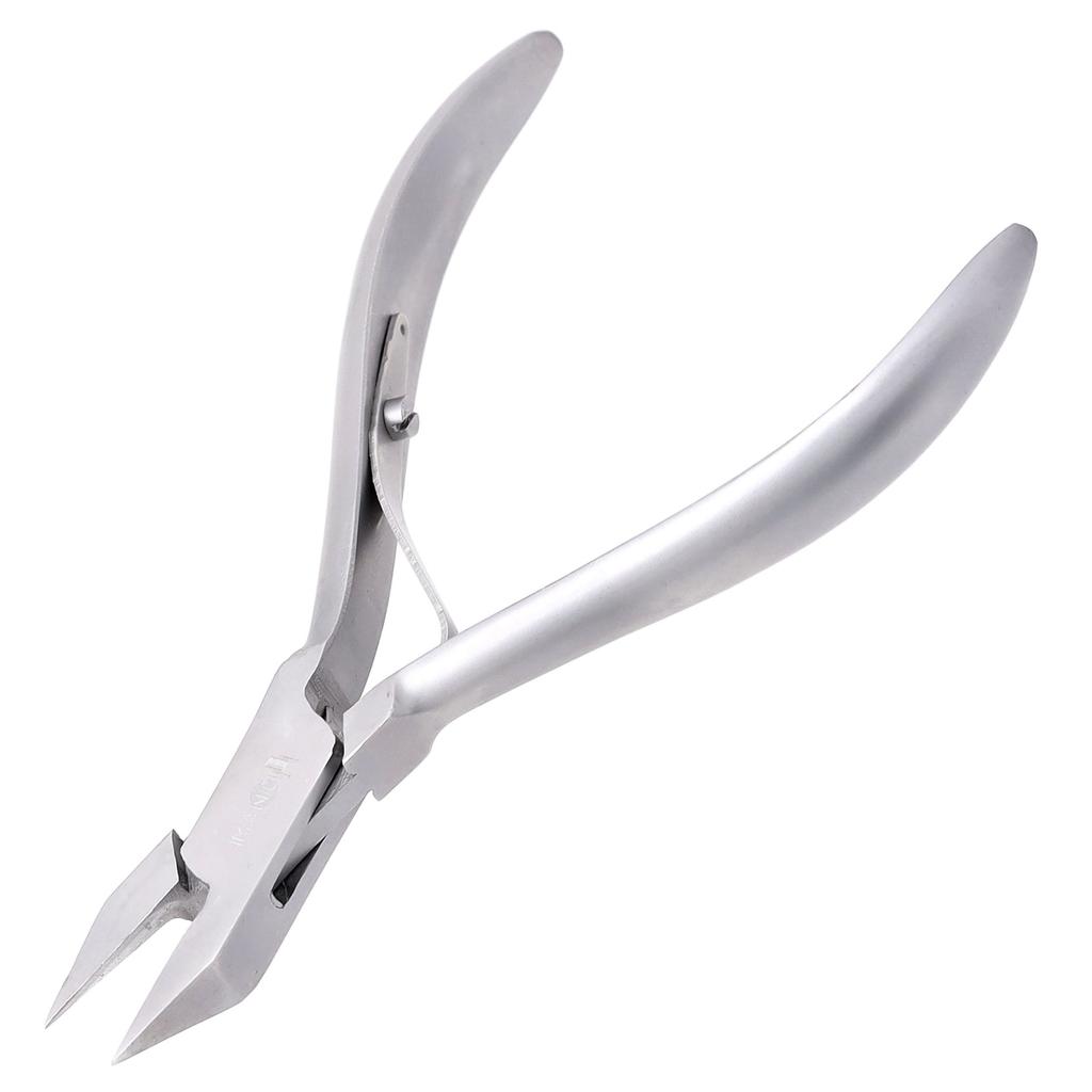 Nail Nippers For Thick Ingrown Nails Cuticle Clippers Scissors Manicure Spa Salon Silver