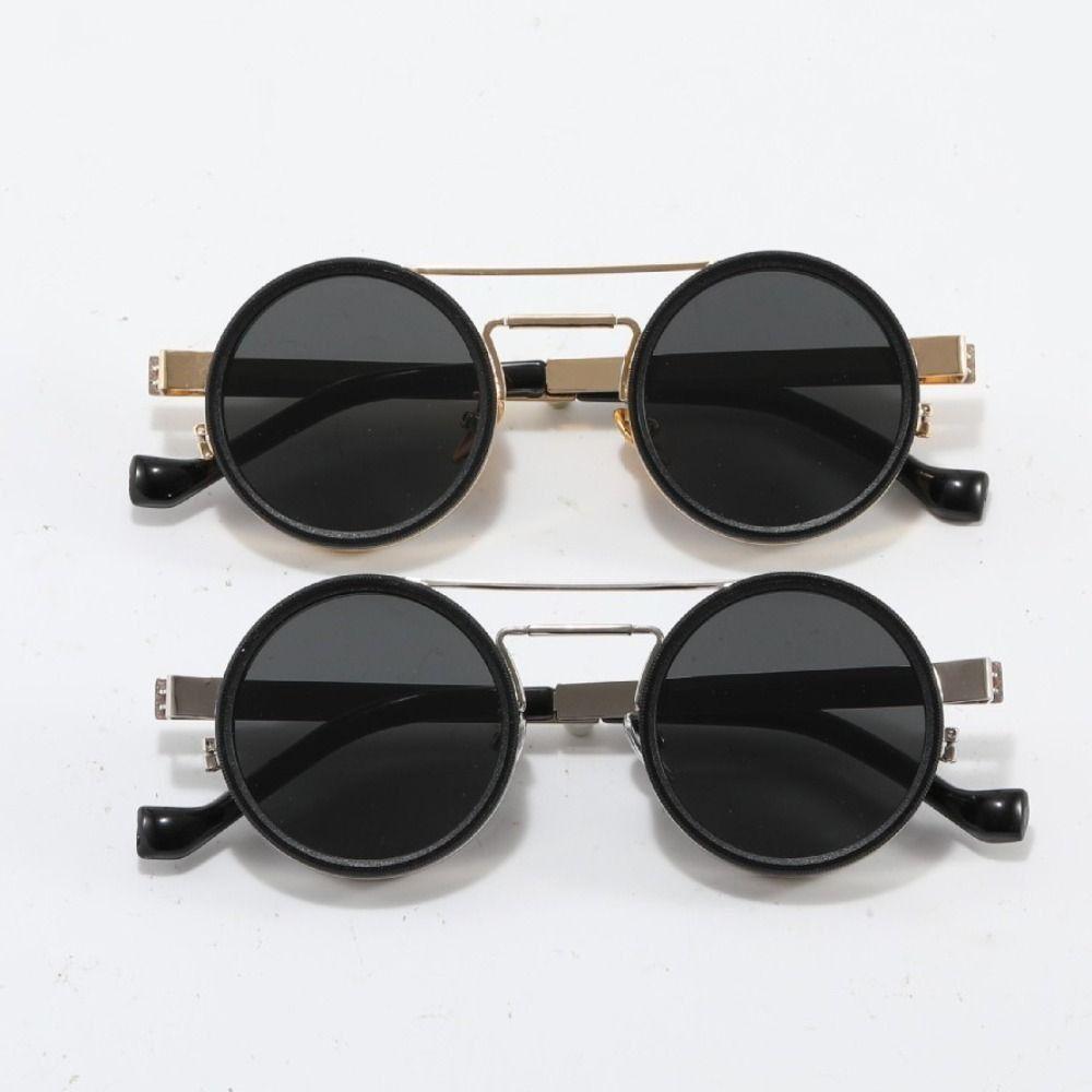9 Level Dimming Adjustable Dimming Glasses Round Fishing Sunglasses Outdoor Activities
