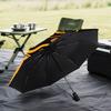 1PC Football Crest Printed Umbrella Folding umbrella, automatic umbrella 8-Frame for Travel, camping Fan gifts Christmas Gifts