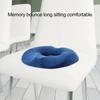 Подушка для сиденья от геморроя, нескользящая подушка для стульев для столовой, толстая пена с эффектом памяти, удобная поддержка