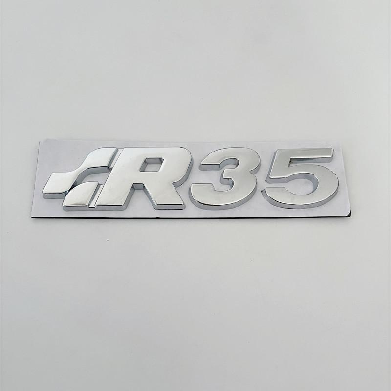 ASGBH1 3D Металлическая наклейка-эмблема на багажник R32 R35 R36 Для VW SR32 SR35 SR36 Volkswagen Golf MK4 Passat Tiguan