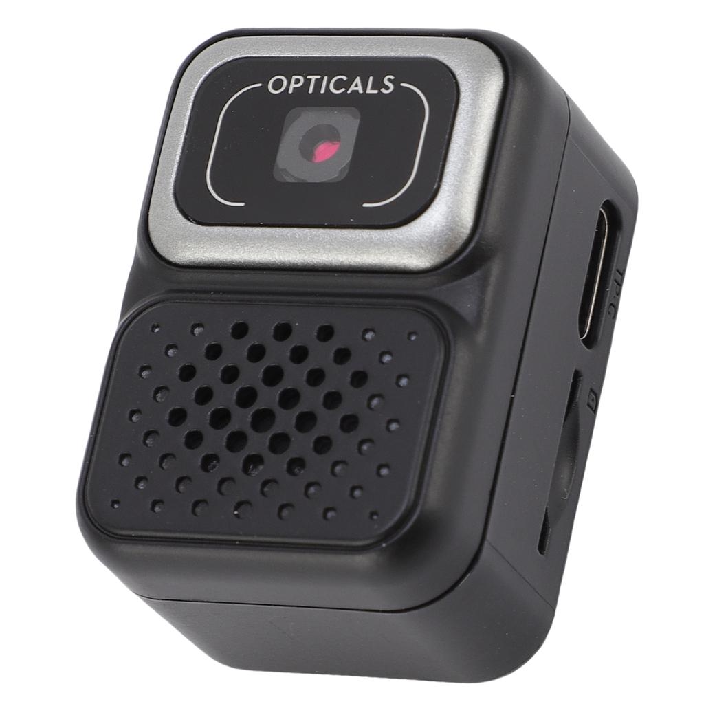 Tiny Digital Camera 1080P FHD 2MP Retro Thumb Sized Camera Keychain with 128GB Storage Card 0.96 Inch Screen