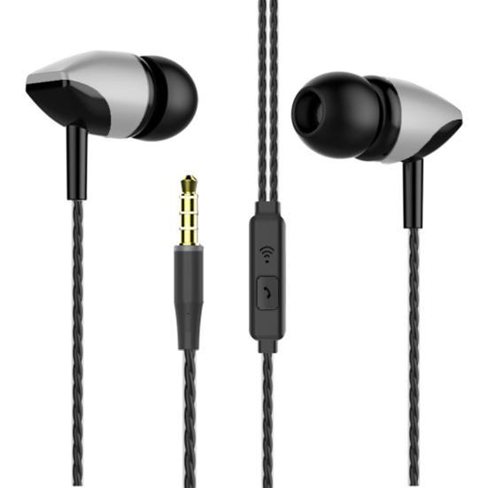 Проводные наушники S22 TPE Мегабас Эргономичные Защищенные от спутывания Внутриканальные наушники для музыки