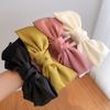 Toktok Warehouse Satin Big Ribbon Headband Luxury Satin Hairband Thin Headband Ribbon Satin King Ribbon Headband