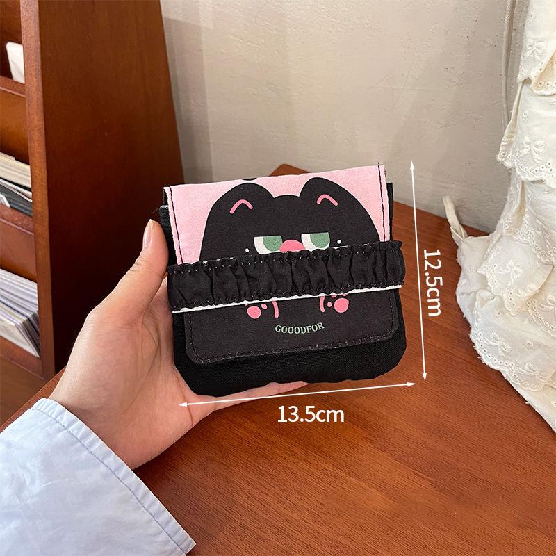 Women Travel Mini Sanitary Napkin Tampon Storage Organizer Small Sanitary Napkin Bag Make Up Coin Money Lipstick Storage Pouch
