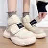 Zhao LU Si, the Same Snow Boots for Women's Winter 2025 New Velvet Warm Thick-soled Velcro Non-slip High-top Cotton Shoes
