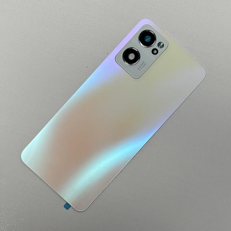 Стеклянная задняя крышка для Oppo Reno7 5G Крышка аккумулятора Задний корпус С линзой камеры Ремонт Замена для Oppo Reno7 4G