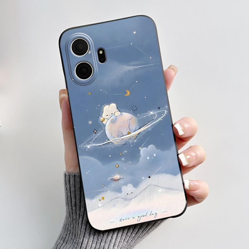 Cute Case For TCL K70 5G/TCL K70 SE (T453D) Funda Capa Printing Shell Protective Cover Soft Silicone Cartoon Phone Casing Coque