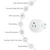 Tuya Wifi Smart Plug USA Socket Wireless Switch Smart Home App Scene Linkage Support Alexa Google Home Voice Assitant Control