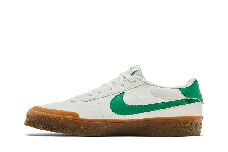 Nike Court Shot White Gum Medium Brown Malachite