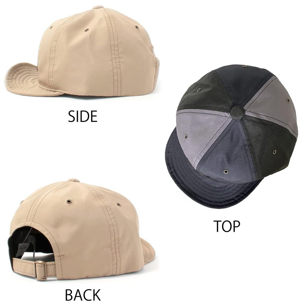 Базовая кепка Enchi Post To Be Tag Duspo Cap Umpire Cap с водоотталкивающими свойствами, класс 5, защита от ультрафиолета, большой размер, черный 99,9% UPF50+