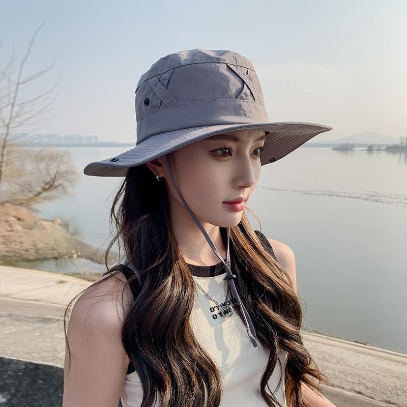 9230 летняя шляпа от солнца с широкими полями весна и осень для активного отдыха, альпинизма, рыбалки, женская, солнцезащитная, дышащая шляпа-ведро