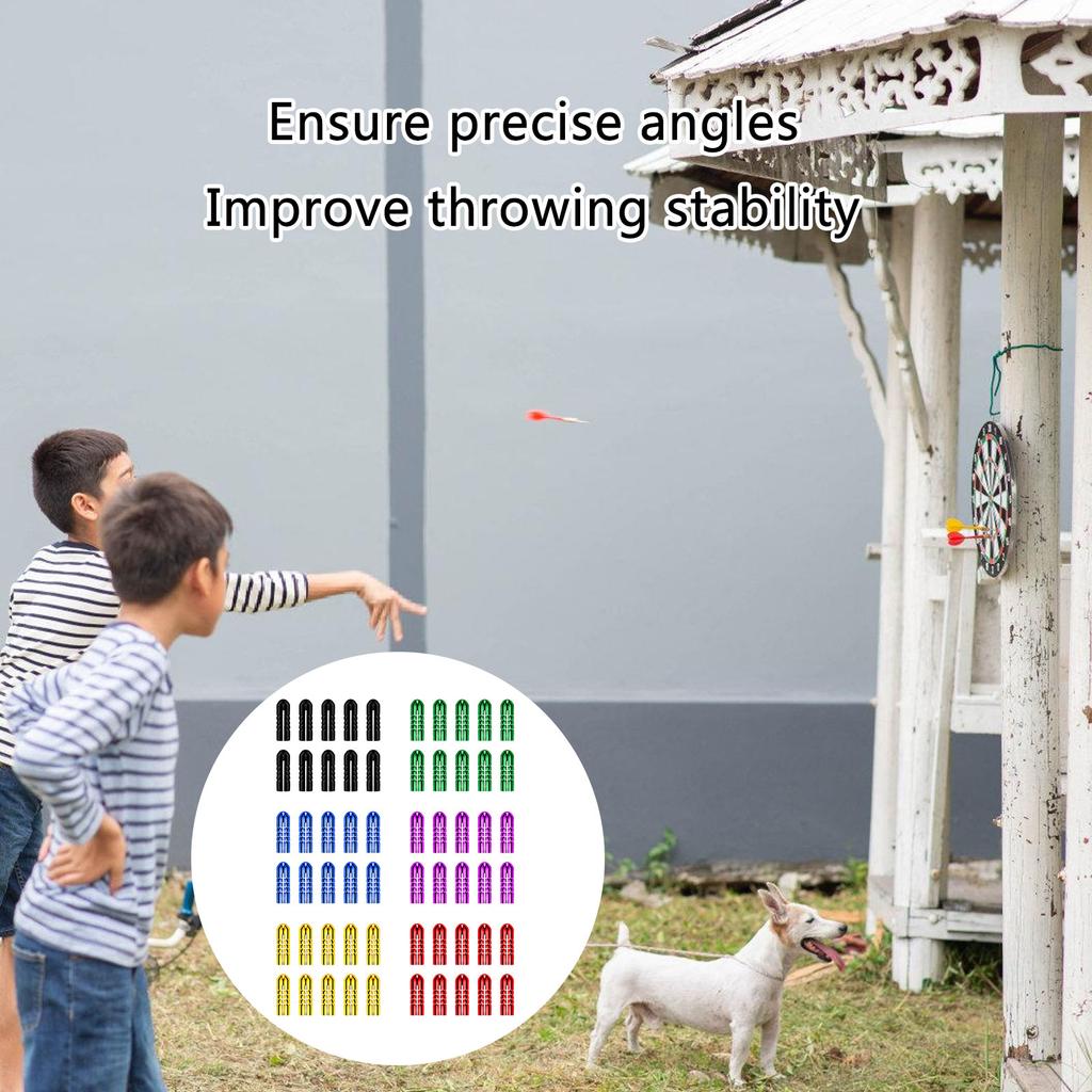 10Pcs Darts Wing Corrector Fixed 90 Degrees Professional Darts Accessory Aluminum Darts Flight Wing Savers Protectors