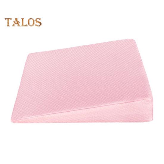 Подушка для сна младенца, пена с эффектом памяти, клиновидная подушка для грудного вскармливания, антирефлюксная подушка для младенцев с чехлом на молнии для мальчиков и девочек, детская кровать