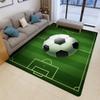 Soccer Field Printing Carpet for Living Room Home Decoration Non-Slip Children Play Large  Area Rug Floor Mats Bedroom Carpet