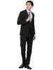 Takakyu Comfortable Stretch Washable Suit with and Diagonal Antibacterial and Odor Slim Size 110011803103433 Men's Vertical, Horizontal, Stretches,
