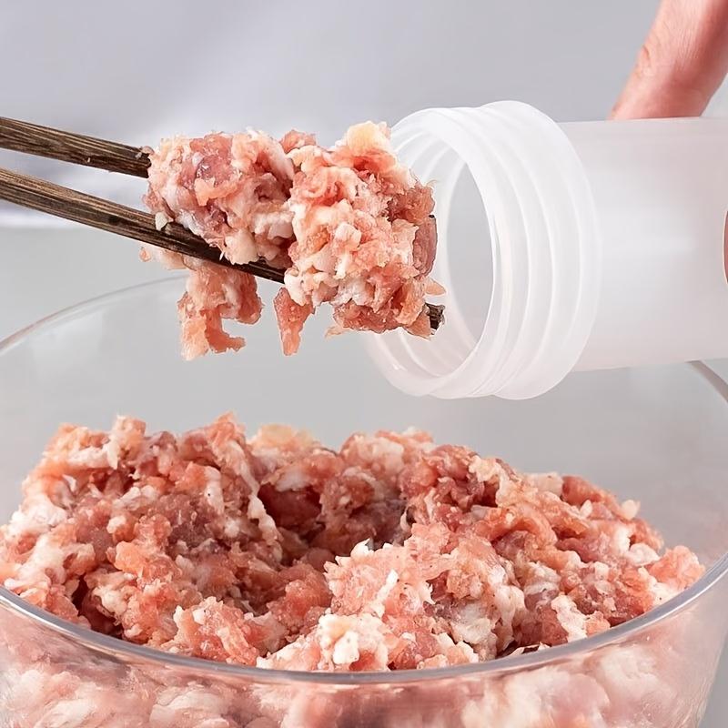 Durable Plastic Sausage Stuffer Tool - Handheld Sausage Maker for Homemade Sausages, Kitchen Gadget for Party Food Crafting