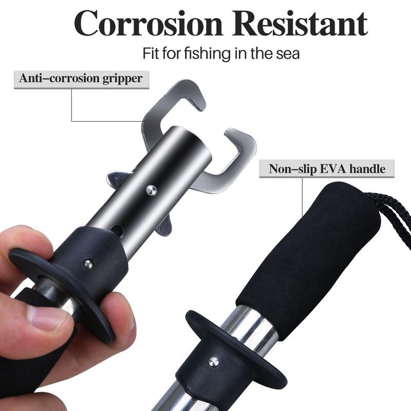 SOUGAYILANG Fishing Cutter Plier Scissor Fish Gripper Plier Set Nipper Pincer Snip Fishing Pliers