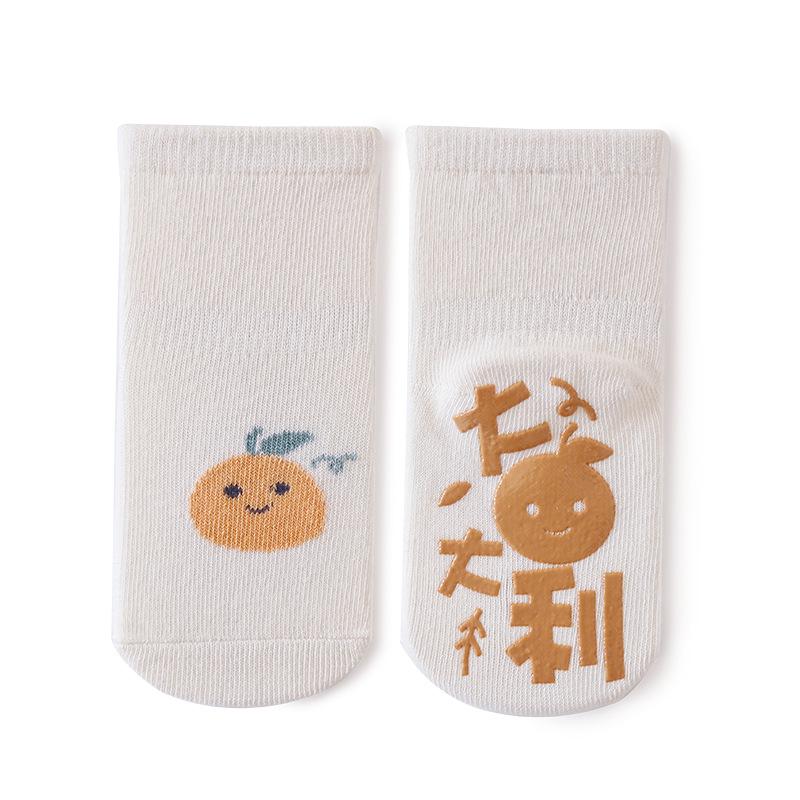 Детские нескользящие хлопковые носки для мальчиков и девочек - Весенне-осенний стиль