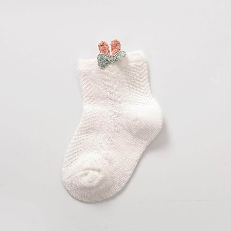 1 пара новых детских носков для детей 0-2 лет, летние тонкие дышащие сетчатые носки для новорожденных, носки с героями мультфильмов для мальчиков и девочек, аксессуары для одежды