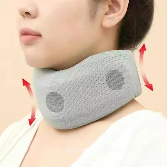 Neck Brace Soft Breathable Pain Relief Posture Correction Anti-Snoring Support Cervical Collar Ergonomic Neck Protector Brace
