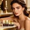 Snail Mucin Moisturizing Cream, Collagen Rich Anti-Aging Face Cream, Wrinkle Smoothing Lifting Firming Skin Brightening Cream with Hyaluronic 
