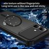 KEYSION Магнитный чехол для телефона для Infinix Smart 20, мягкий силикон + ПК, матовый полупрозрачный черный, ударопрочная задняя крышка для Smart 20