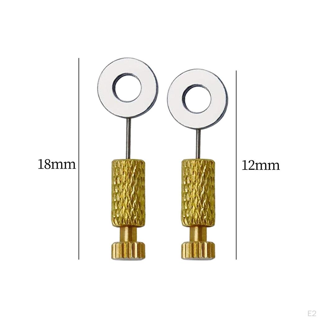Булавки для шитья кожи Ручные булавки, стопорный штифт Легкая прочная латунь