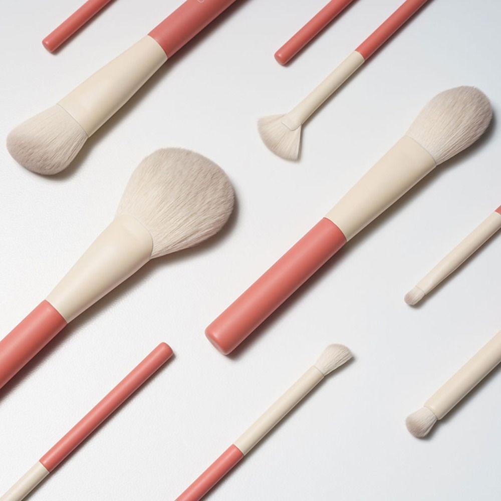 Кисть Кабуки Кисть для Рассыпчатой Пудры Мягкий Ворс Кисть для Теней для Век Набор Кистей для Красоты и Макияжа Женский
