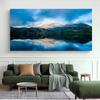 Big Size Landscape Pictures Forest Posters and Prints Trees River Reflection Canvas Painting for Living Room Home Decor Cuadros
