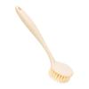 Pot Cleaning Brush Long Handle Portable Pot Scrubber Wheat Fiber Washing Brush for Home Kitchen