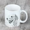 Bedlington Terrier, Rothbury Terrier – Cup with a dog, personalized cup with a print | Art-Dog