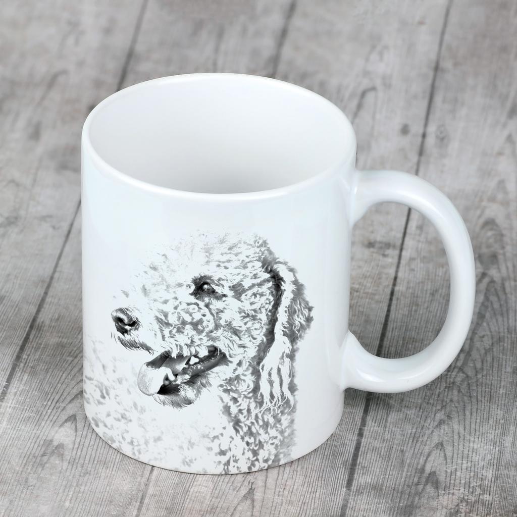 Bedlington Terrier, Rothbury Terrier – Cup with a dog, personalized cup with a print | Art-Dog