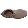UGG Ультра мини-носки на платформе короткие зимние ботинки унисекс серые 1170712-SKP