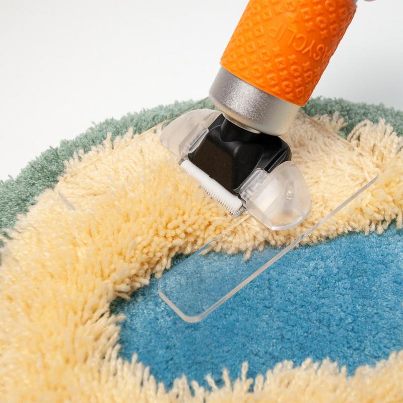 Направляющая для стрижки ковра Триммер для ковра Держатель для тафтинга ковров Основа Акриловая основа для стригальной машины Прозрачная Держатель ковра Без триммера