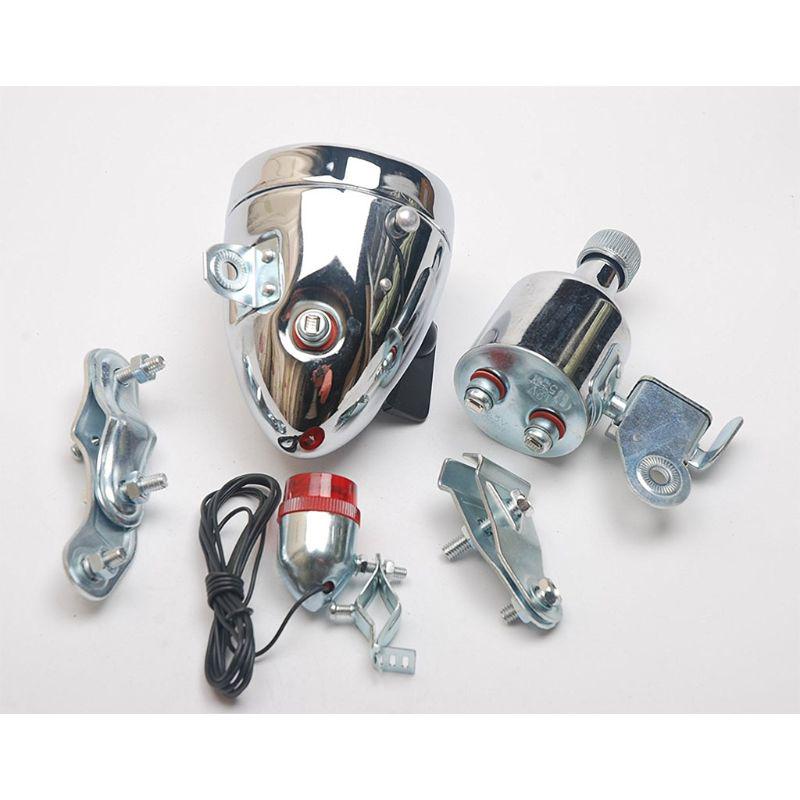 Винтажный Велосипед 12В 6Вт Генератор Фара Задний Фонарь Ремонт Модификация Аксессуар