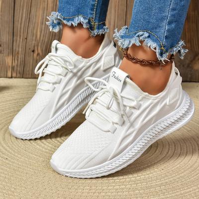 2024 Новые красные повседневные спортивные туфли для женщин, удобные сетчатые теннисные туфли, легкие кроссовки для женщин, большой размер 41, студенческая вулканизированная обувь