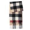 Women Scarf 100% Wool MODERN NEW SAGA Knitted Wool Scarves Plaid Shawl Autumn Winter Thick Warm Female Knit Scarf
